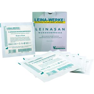 Vlieskompressen Leina-Werke nicht haftend, 1-lagig, steril