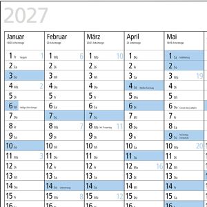 Produktbild für Plakatkalender Herlitz 400208027, Wandplaner, Jahr 2027