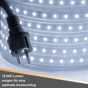 Produktbild für Lichtschlauch BTEC LED Strip Kabeltrommel, kaltweiß