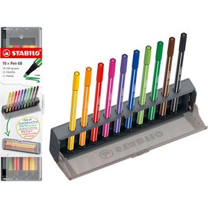 Filzstifte Stabilo Pen 68 Click Set, 6810-7