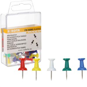 Pinnadeln Böttcher-AG Kopf aus Kunststoff