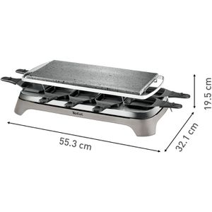 Produktbild für Raclette-Grill Tefal Pierrade PR457B12, für 10 Personen