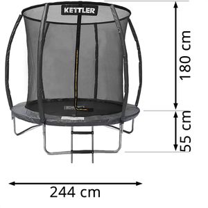 Produktbild für Trampolin KETTLER Jump 244, outdoor