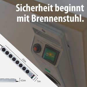 Produktbild für Steckdosenleiste Brennenstuhl Super-Solid, 2,5m