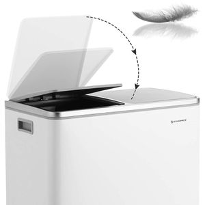 Produktbild für Mülleimer Songmics LTB60WT, weiß