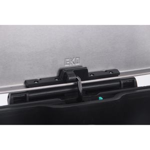Produktbild für Mülleimer EKO E-Cube, VB 926830, matt silber