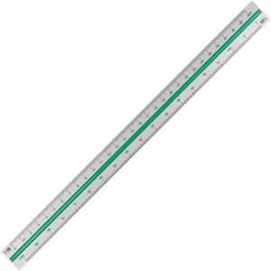 Produktbild für Dreikantmaßstab Rumold 195/4/30 Aluminium, 30cm