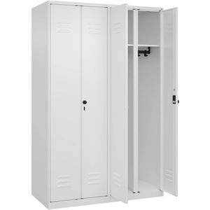 Produktbild für Spind CP-Möbel 80002-40 Classic PLUS, Doppelspind, weiß