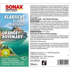 Produktbild für Scheibenreiniger Sonax 03951410, Orange und Rosemary