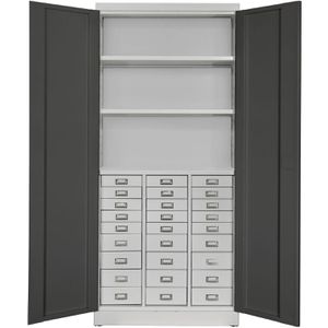Produktbild für Werkzeugschrank ADB 41648, aus Metall, grau / anthrazit