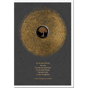 Produktbild für Trauerkarten Böttcher-AG 1001154, mit Spruch