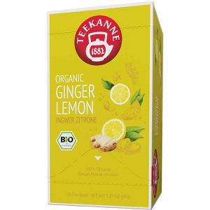 Tee Teekanne Organic Ginger & Lemon, BIO