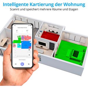 Produktbild für Saugroboter MEDION X10 SW, MD 11782, weiß