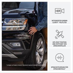 Produktbild für Dashcam Garmin Dash Cam X110, mit Akku, Auto