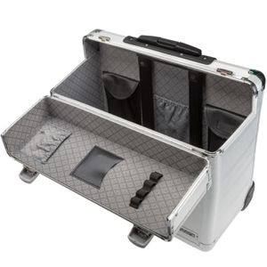Produktbild für Pilotenkoffer anndora DK-202603, silber