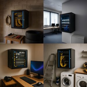 Produktbild für Netzwerkschrank Extralink Standard, EX.7249, 19 Zoll