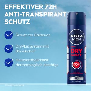 Produktbild für Antitranspirant Nivea Men Dry Impact
