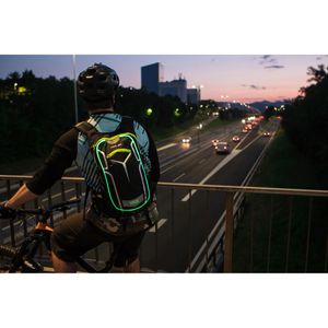 Produktbild für Rucksack Wheel-Bee Bike Stelvio, mit LED-Licht, 46 cm