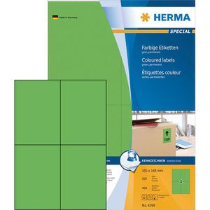 Universaletiketten Herma 4399 Special, grün