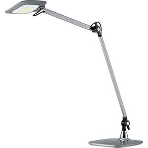 Produktbild für Schreibtischlampe Hansa LED E-Motion, silber, LED, dimmbar