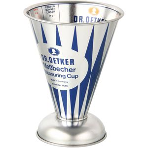 Produktbild für Messbecher Dr.Oetker-Küchenhelfer Nostalgie, aus Weißblech