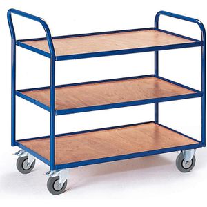 Produktbild für Tischwagen Rollcart 08-7435, aus Metall &amp; Holz