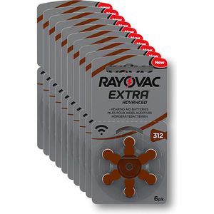 Hörgerätebatterie Rayovac Extra Advanced 312