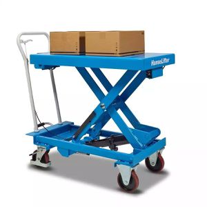 Produktbild für Hubtisch HanseLifter SPA500W, mit Waage, fahrbar