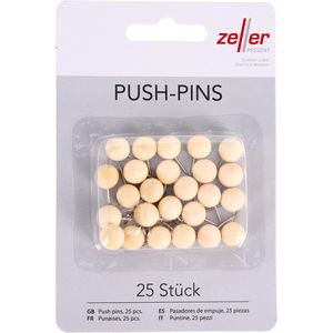 Produktbild für Pinnadeln Zeller 11239, Kopf aus Holz