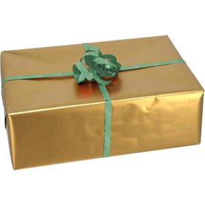 Produktbild für Geschenkband Präsent Glitter Star, tannengrün
