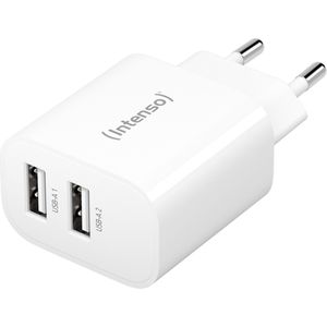 Produktbild für USB-Ladegerät Intenso Adapter W24AA, 24 Watt