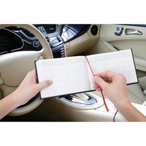 Produktbild für Fahrtenbuch Zweckform 222D Design, A6 quer