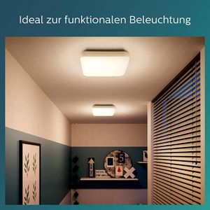 Produktbild für Deckenleuchte Philips Mauve, weiß, LED