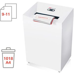 Produktbild für Aktenvernichter HSM Pure 530, 2352111, weiß, mit Rollen