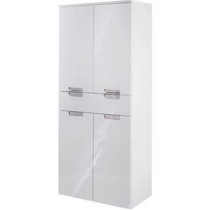 Badschrank Schildmeyer Mars 700861, hochglanz weiß