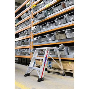 Produktbild für Klapptritt Hymer 7102002, aus Aluminium
