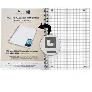 Produktbild für Collegeblock Oxford 384508028, A5