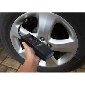 Produktbild für Luftpumpe Technaxx TX-321 Luftkompressor, mit Akku