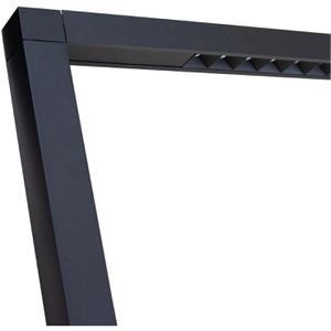 Produktbild für Stehlampe Heitronic Larsen, LED, schwarz, 206 cm