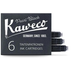 Füllerpatronen Kaweco K2830.01, Perlenschwarz