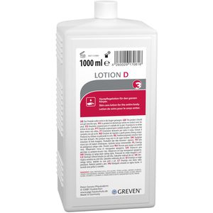 Greven Hautcreme LOTION D, Pflegelotion, 1 Liter