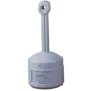 Produktbild für Aschenbecher Justrite Smoker's Ceasefire, grau, Ooutdoor