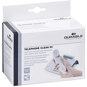 Reinigungstücher Durable Telephone Clean 50