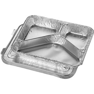 Aluschalen Papstar 14507, mit Deckel, 0,76l