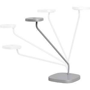 Produktbild für Schreibtischlampe Luxo Trace, grau, LED, dimmbar