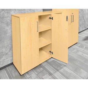 Produktbild für Aktenschrank Hammerbacher Serie 9 Advanced, aus Holz