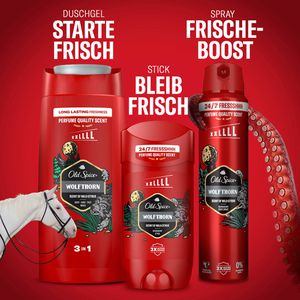 Produktbild für Duschgel Old-Spice Wolfthorn 3in1