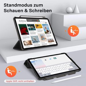 Produktbild für Tablet-Hülle Fintie Slim Case, schwarz