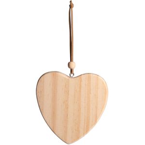 Hängeetiketten Rayher Holzanhänger Herz, Ø 10 cm