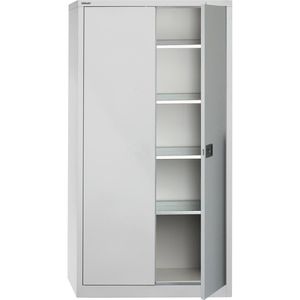 Werkzeugschrank Bisley E782A04G, aus Metall, lichtgrau